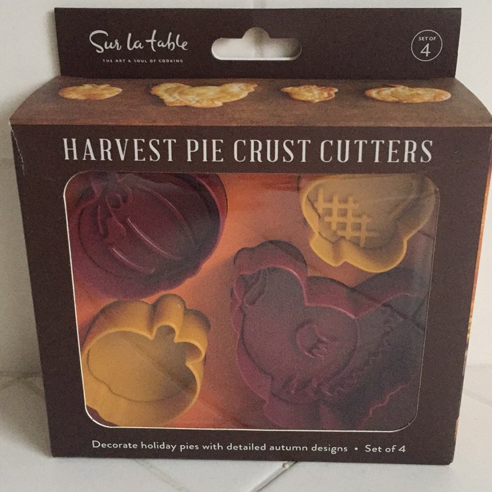 Sur La Table Harvest Pie Crust Cutters